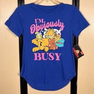 Garfield I’m Obviously Busy T-shirt Sleep Shirt
